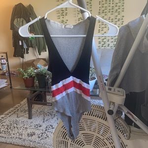 Urban Outfitters color block bodysuit